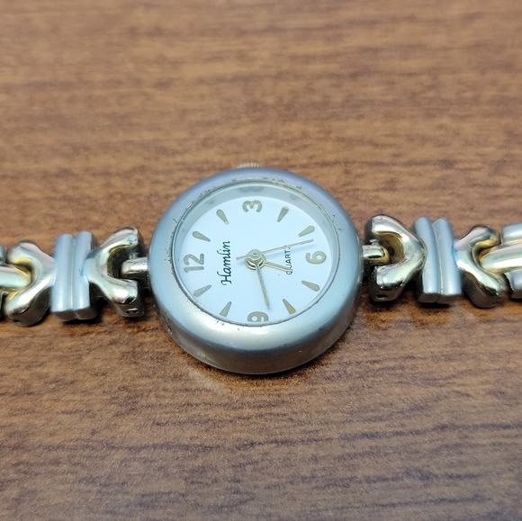 Two Tone Hamlin Bracelet Watch with Quartz Movement - Picture 9 of 9
